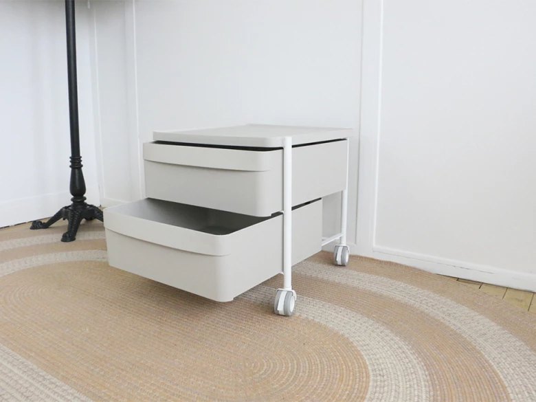 Caisson sur roulettes Boxie BXL_2C Pedrali - beige - seconde vie