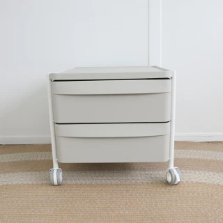 Caisson sur roulettes Boxie BXL_2C Pedrali - beige - seconde vie