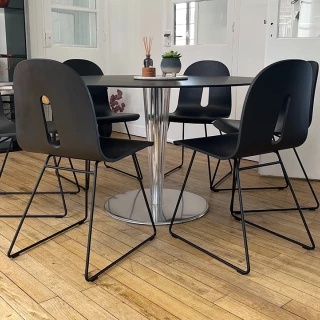 Chaises  Gotham woody SL - noir - (lot de 6) - seconde vie