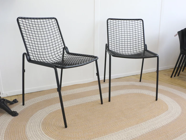 Chaises Rio R50 Emu - noir - (lot de 2) - seconde vie