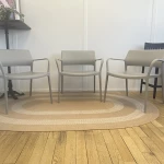 Fauteuil Ara 316 Pedrali - beige - (lot de 6) - seconde vie - 3