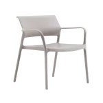 Fauteuil Ara 316 Pedrali - beige - (lot de 6) - seconde vie - 1