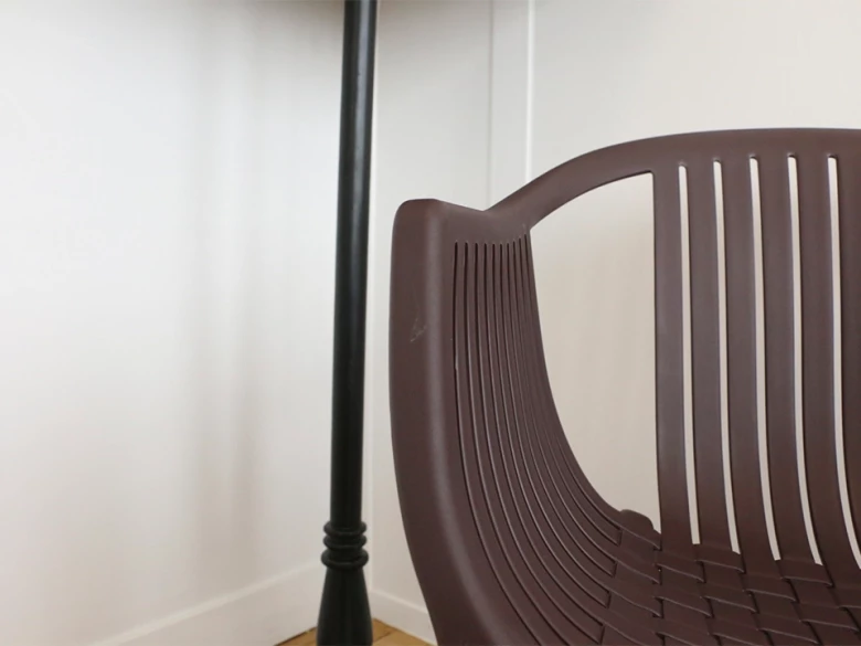 Fauteuil Tatami 306 Pedrali - marron (Lot de 2) - seconde vie
