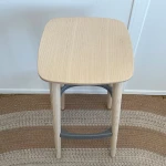 Tabouret Haut Babila 2706 Pedrali - frêne et aluminium - seconde vie - 4
