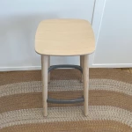 Tabouret Haut Babila 2702 Pedrali - frêne et aluminium - seconde vie - 5