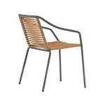 Chaise Philía 3905 - vert/miel (lot de 2) - 4