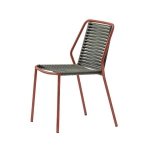 Chaise Philía 3900 - terracotta/vert (lot de 2) - 3