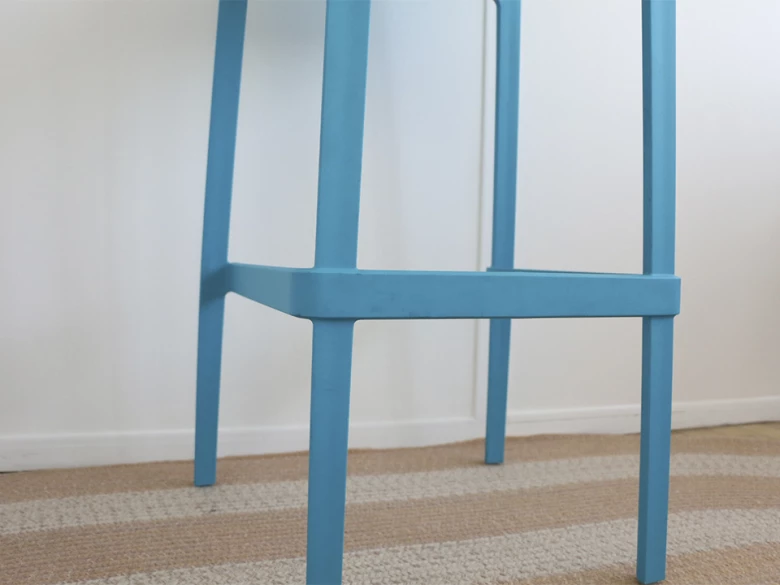 Tabouret Volt 678 Pedrali - bleu - seconde vie