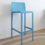 Tabouret Volt 678 Pedrali - bleu - seconde vie - 4