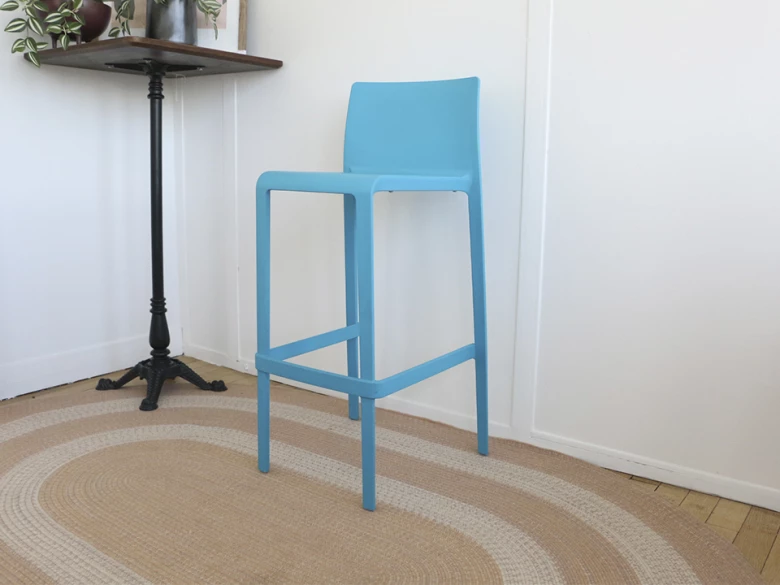 Tabouret Volt 678 Pedrali - bleu - seconde vie