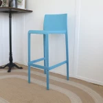 Tabouret Volt 678 Pedrali - bleu - seconde vie - 5