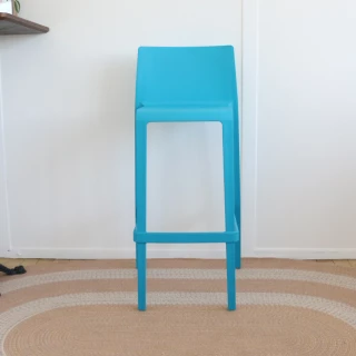 Tabouret Volt 678 Pedrali - bleu - seconde vie