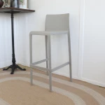 Tabouret Volt 678 Pedrali - beige grisé - seconde vie - 4