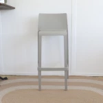 Tabouret Volt 678 Pedrali - beige grisé - seconde vie - 2