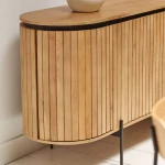 Buffet 4 portes Licia - bois de manguier massif - 3