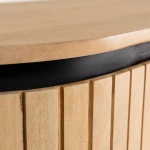 Buffet 4 portes Licia - bois de manguier massif - 5
