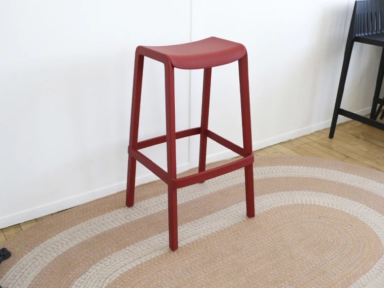 Tabouret Haut Dome 268 Pedrali - rouge - seconde vie