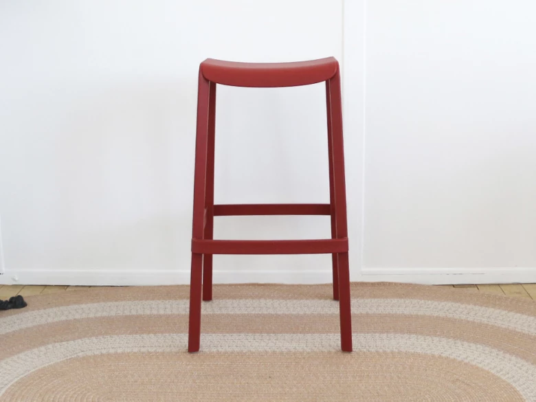 Tabouret Haut Dome 268 Pedrali - rouge - seconde vie