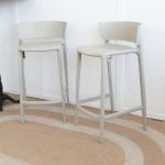 Tabouret bas Africa Vondom - écru - (lot de 2) - seconde vie - 4