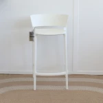 Tabouret bas Africa Vondom - blanc- seconde vie - 2
