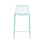 Tabouret Nolita 3657 Pedrali - bleu azur - (Lot de 2) - seconde vie - 1
