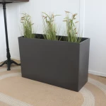 Jardinière Kado Pedrali - gris anthracite - seconde vie - 4