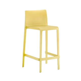 Tabourets Volt 677 Pedrali - jaune - (lot de 2)