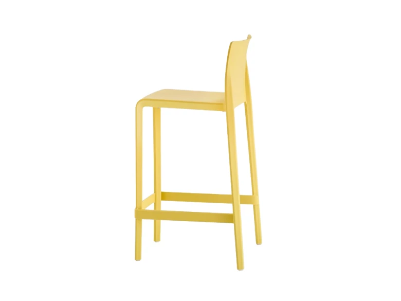 Tabourets Volt 677 Pedrali - jaune - (lot de 2)