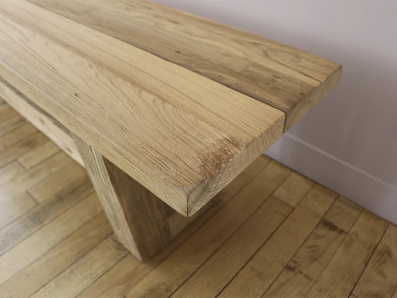 Banc Dundee Gescova - teck naturel - seconde vie