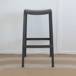 Tabouret Haut Dome 268 Pedrali - gris anthracite - seconde vie - 2