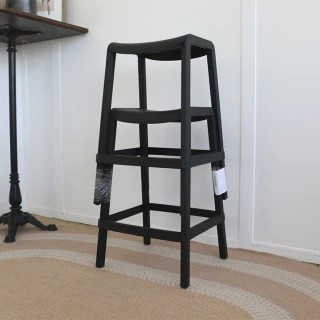 Tabouret Haut Dome 268 Pedrali - noir - (lot de 2) - seconde vie