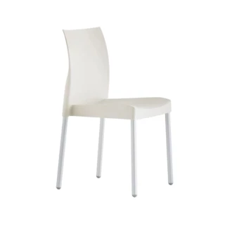 Chaise Ice 800 Pedrali - blanc ivoire - seconde vie