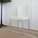 Chaise Ice 800 Pedrali - blanc ivoire - seconde vie - 3