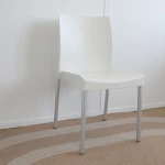 Chaise Ice 800 Pedrali - blanc ivoire - seconde vie - 4