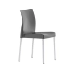Chaise Ice 800 Pedrali - gris anthracite - (lot de 3) - seconde vie - 1