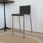 Tabouret Haut Kuadra 1322 Pedrali - chêne foncé - seconde vie - 3