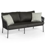 Salon de jardin Gabon - gris anthracite - 7