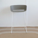 Tabouret Babila 2747 Pedrali - beige et blanc - seconde vie - 2