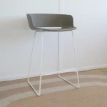 Tabouret Babila 2747 Pedrali - beige et blanc - seconde vie - 3