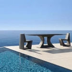 Chaise Rest - anthracite - (Lot de 2) - 3