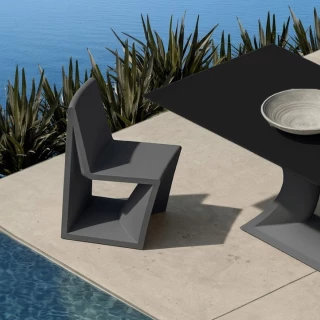 Chaise Rest - anthracite - (Lot de 2)