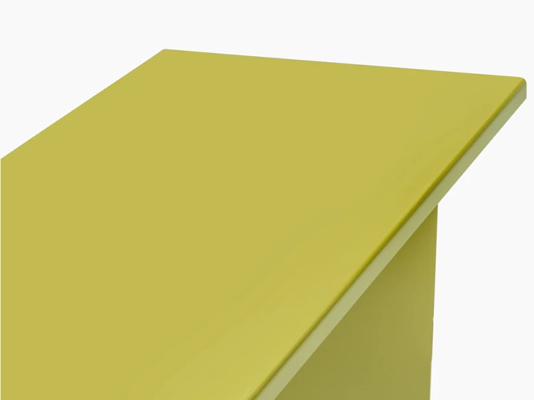 Table basse Estratto ETT2 rectangulaire - vert olive