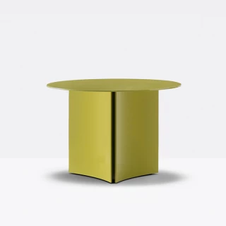 Table basse Estratto ETTD ronde - vert olive