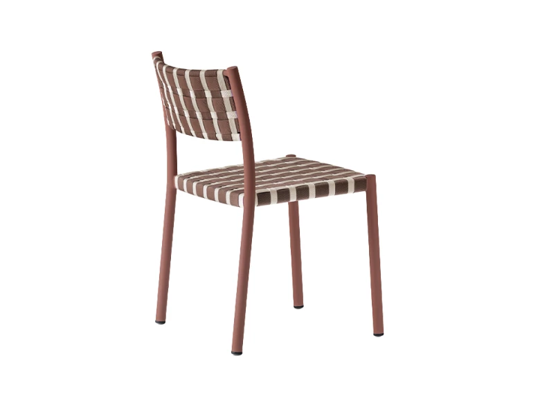 Chaise Nuova Guinea 3630 (lot de 2) - terracotta