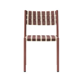 Chaise Nuova Guinea 3630 (lot de 2) - terracotta