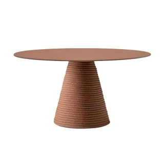 Table Ikon Twist 879/2 - terracotta