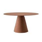 Table Ikon Twist 879/2 - terracotta - 1
