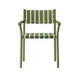 Chaise avec accoudoirs Nuova Guinea 3635 (lot de 2) - vert - 1