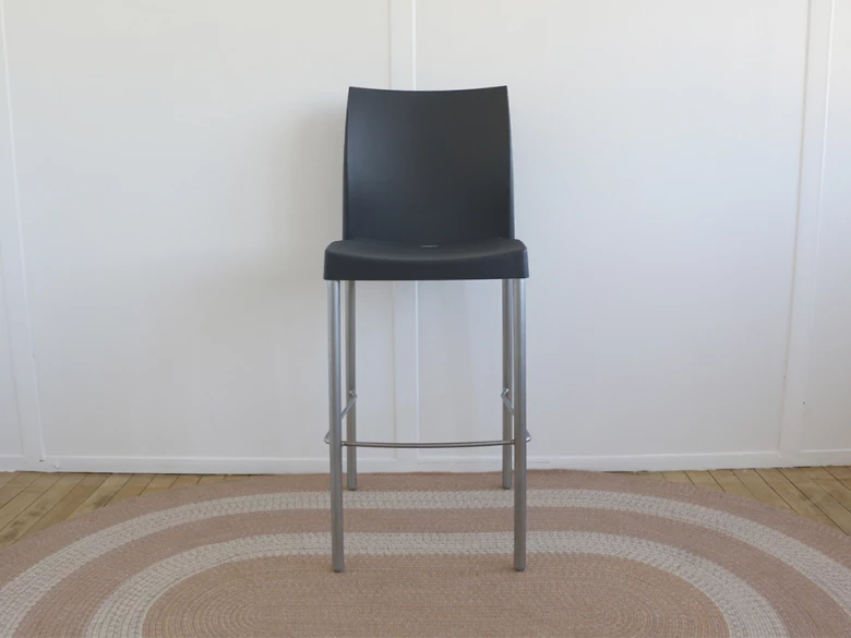 Pedrali - tabouret Ice 806 - gris anthracite- seconde vie