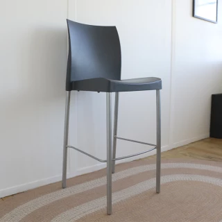 Pedrali - tabouret Ice 806 - gris anthracite- seconde vie